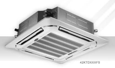 (image for) Carrier 42KTD036FSB/38KUS036 4HP Cassette-type Split Air Conditioner (Cooling Only)