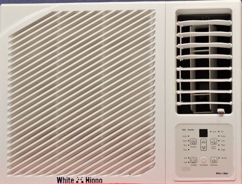 (image for) White Hippo HIP09HK 1HP Window Air Conditioner (Inverter Cooling)