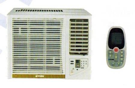 (image for) York YHRF07AA 3/4 HP Window Air-Con (Heating & Remote Control)