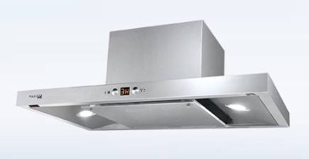 (image for) German Pool RHS-6328 24" Chimney-type SMART SENSE Rangehood (Gesture Control, Thermal Activation, Heated Self Cleaning)