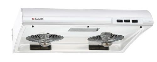 (image for) Sakura SR-2883W 28" Wall-mount Cookerhood (White)