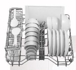 (image for) Midea DWP63608 6-set Free-standing Dishwasher - Click Image to Close