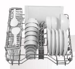 (image for) Midea DWP63608 6-set Free-standing Dishwasher