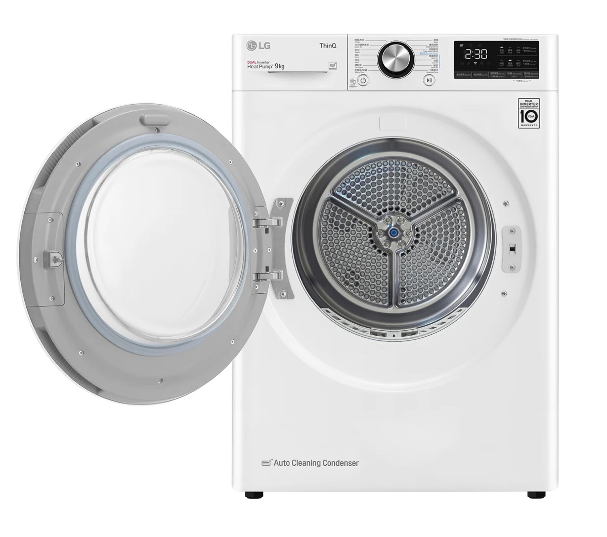 (image for) LG WF-DT90VW 9kg Dual Inverter Heat Pump™ Dryer