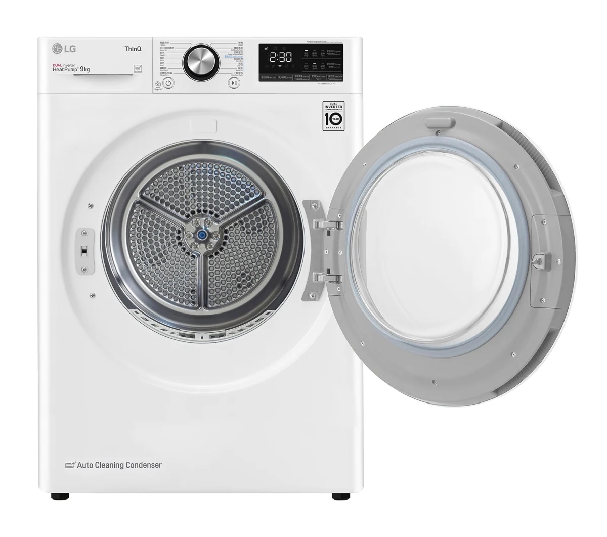 (image for) LG WF-DT90VW 9kg Dual Inverter Heat Pump™ Dryer