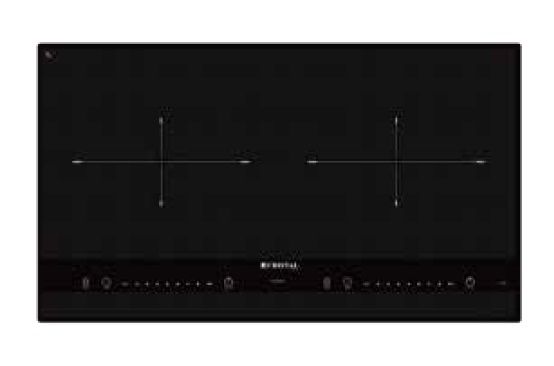 (image for) CRISTAL CI-268-1 2800瓦 嵌入式/座枱式 雙頭 電磁爐
