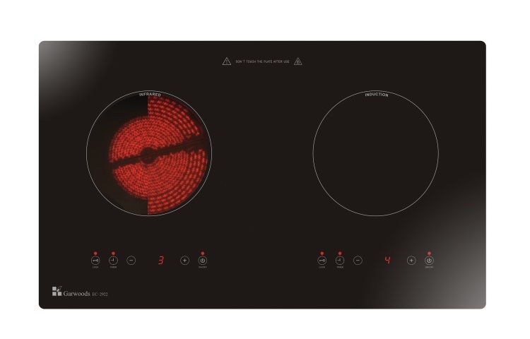 (image for) 樂思 EC-2922 2800瓦 嵌入式 雙頭電磁電陶爐