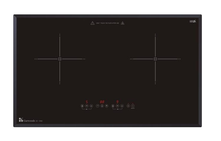 (image for) Garwoods EC-2968 2800W Built-in Twin-hob Induction Cooker