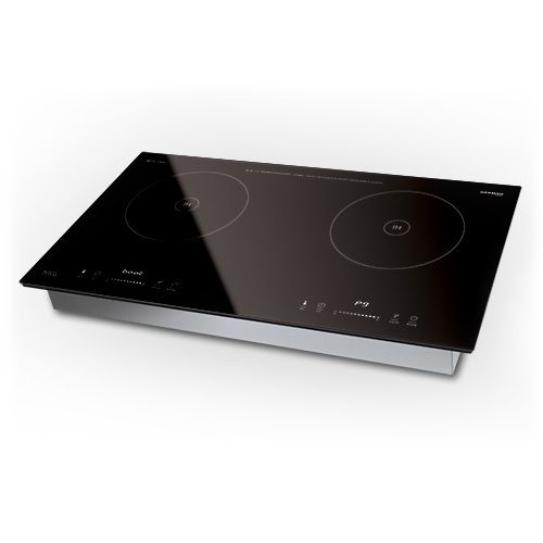 (image for) German Pool GIC-152DB 5200W Built-in Twin-hob Induction Cooker