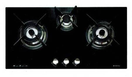 (image for) CRISTAL G7301DWT-1 嵌入式 三頭 氣體 煮食爐
