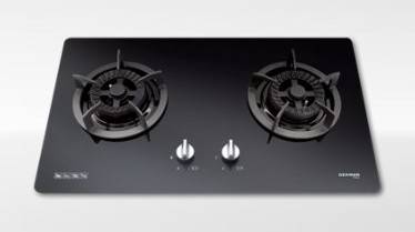 (image for) German Pool GP12-2 Twin-Burner Gas Hob (TownGas or LP Gas)