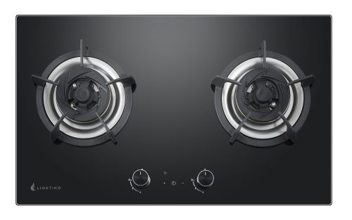 (image for) Lighting LG-T248 Built-in Twin Burner Gas Hob (TownGas)