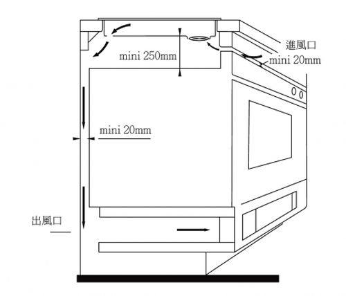 (image for) 星暉 LJ-T8998 嵌入式雙頭煮食爐 (石油氣) - 點擊圖片關閉視窗
