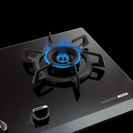 (image for) Sakura G2923B Built-in Twin Burner Gas Hob (LPG OR TownGas / Made in Taiwan) - Click Image to Close