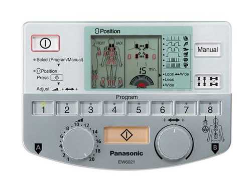(image for) 樂聲牌 EW-6021 低周波 按摩 治療器