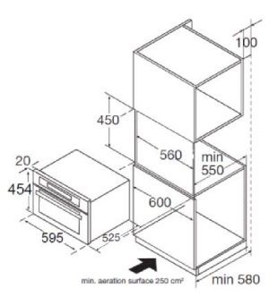 (image for) 飛歌 PSMO634X 34公升 嵌入式 三合一 蒸氣微波電焗爐 - 點擊圖片關閉視窗