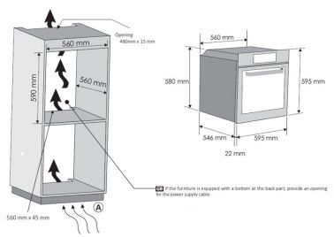 (image for) ROSIERES RFZP9976PNI 70公升 嵌入式 焗爐