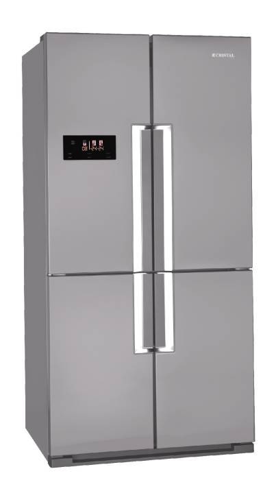(image for) Cristal V910ES 620L Side-by-Side Refrigerator (4-Door) - Click Image to Close