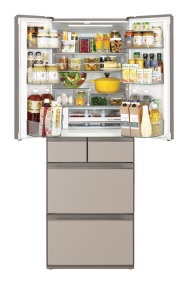 (image for) Hitachi R-HW540RH 540-Litre 6-Door Refrigerator