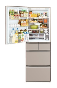 (image for) Hitachi R-HWS480KHL 470-Litre 5-Door Refrigerator (Left hinge door) - Click Image to Close