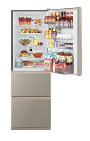 (image for) Hitachi R-S38KPHL 375-Litre 3-Door Refrigerator (Left Hinge)