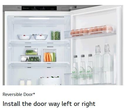 (image for) LG M310SB1 306L 2-door Refrigerator (Bottom Freezer)