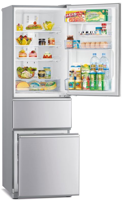 (image for) Mitsubishi MR-CX39EN 239-Litre 3-Door Refrigerator