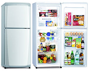 (image for) Mitsubishi MR-F15B 136-Litre 2-Door Refrigerator