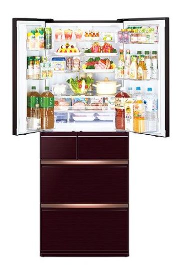 (image for) Mitsubishi MR-WX60F 487L 6-Door Refrigerator - Click Image to Close