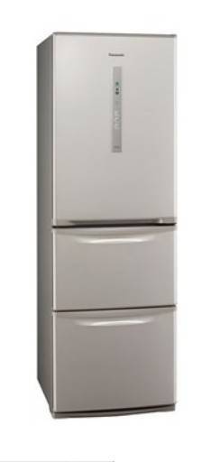 (image for) Panasonic NR-C370EH-N3 398-Litre ECONAVI 3-Door Refrigerator