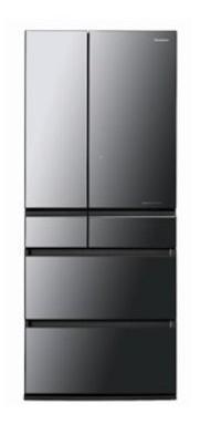 (image for) Panasonic NR-F654HX/X3 684L ECONAVI 6-door Refrigerator (Mirror)