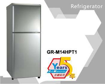 (image for) Toshiba GR-M14HPT1 136-Litre Two-Door Refrigerator