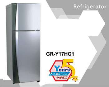 (image for) Toshiba GR-Y17HG1 162-Litre Two-Door Refrigerator