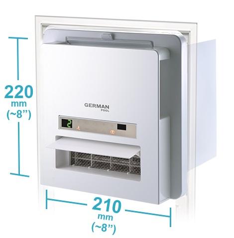 (image for) German Pool HTB-148 Bathroom Thermal Ventilator - Click Image to Close