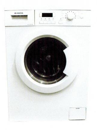 (image for) CRISTAL WDC1260FMW 六公斤 1200轉 前置式 洗衣乾衣機 - 點擊圖片關閉視窗