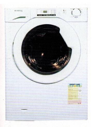 (image for) CRISTAL WDC1400FS 八公斤(洗) / 五公斤(乾) 1400轉 前置式 洗衣乾衣機 (820mm高)