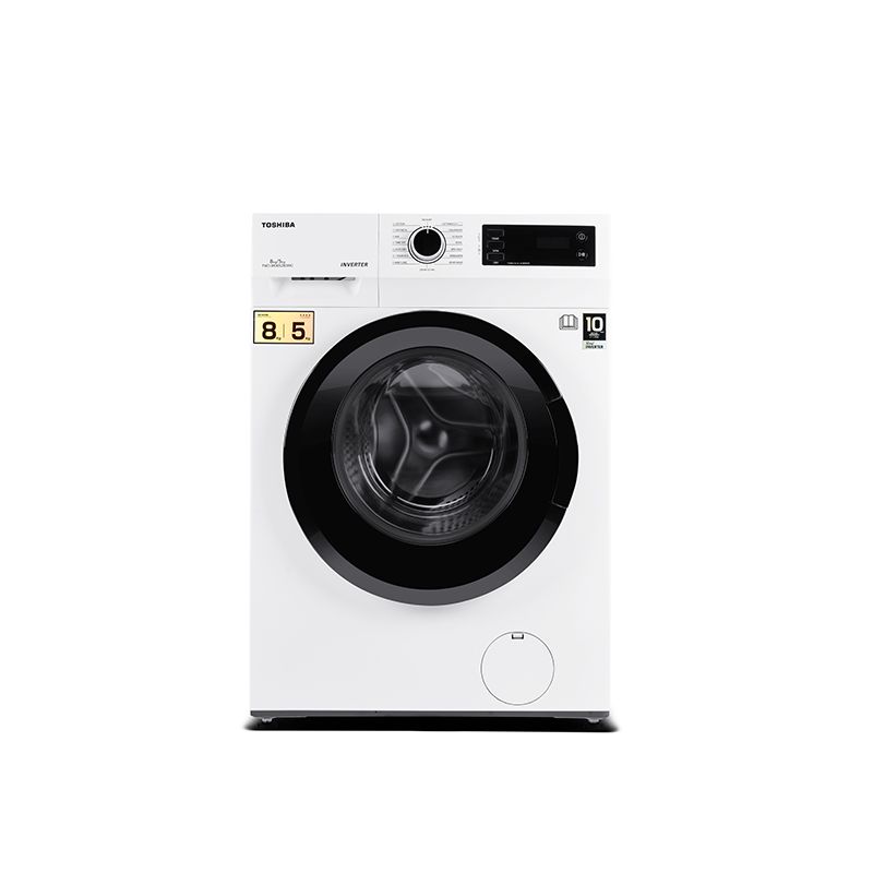 (image for) Toshiba TWD-BK90S2H 8kg(Wash)/5kg(Dry) 1200rpm Front-loading Washer Dryer (Inverter Motor)