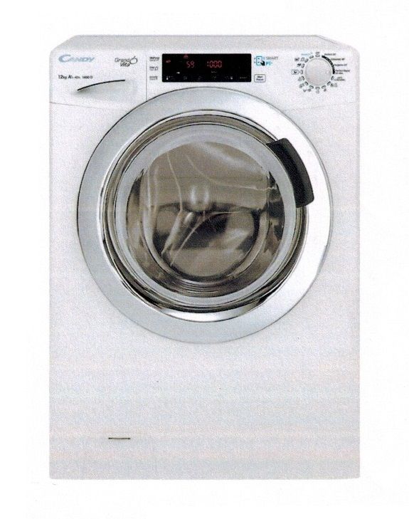 (image for) 金鼎 GVF1412TWHC3/1-S 12公斤 1400轉 前置式 洗衣機 (變頻摩打)