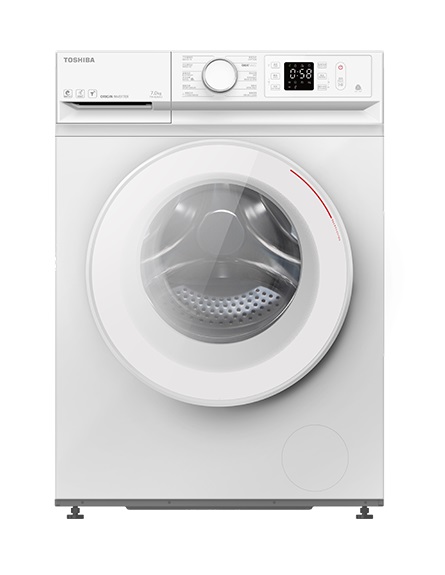 (image for) Toshiba TW-BL80A2H(WW) 7kg 1200rpm Slim Front-Loading Washer (Inverter Motor)