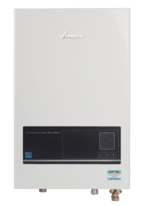 (image for) Lighting LJ-U122LW 12L/min Top flue Gas Water Heater (White/LP Gas)