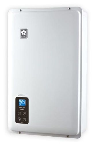 (image for) Sakura H120TFL 12L/min Top flue Gas Water Heater (White/LP Gas)